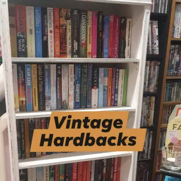 Photo from Jayne's Baby Bank (main page), 14 Apr 2025: Dawn our book manager has been in again today. She has sorted the Biographies and the Hard backs for customers . Dan sold £25 worth of vinta