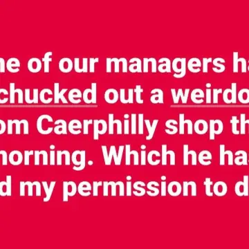 Photo from Jayne's Baby Bank (main page), 14 Jun 2025: I had 2 yesterday who I refused entry too in Caerphilly Shop. I will not have you around children and our Mothers. Stay out of our shops. Cc