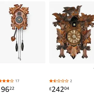 Image from Jayne's Baby Bank (main page), 18 Jul 2025: £150 please Acctim Hamburg Cuckoo Pendulum Wall Clock - Brown Excluded from offers and discounts and staff discount Caerphilly shop.