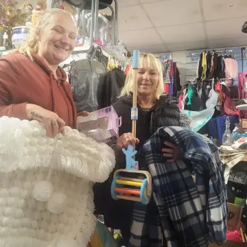 Image from Jayne's Baby Bank (Main Historical Profile), 7 Nov 2025: One of our £20 store credit winners from NEWPORT! Every month customers and donators get entered into our free £20 store credit raffle! Well
