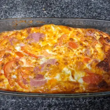 Image from Jayne's Baby Bank (Main Historical Profile), 3 Feb 2026: Crustless quiche from food waste from the church