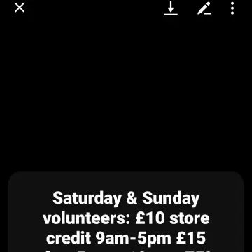 Photo from Jayne's Baby Bank (main page), 23 Mar 2025: Volunteers we need you! Allowance rates Paid in stock and it won't affect benefits/hmrc/tax credits as it is a gesture of good will from mys