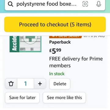 Image from Jayne's Baby Bank (Main Historical Profile), 23 Jan 2024: Getting ready for the fresh food!