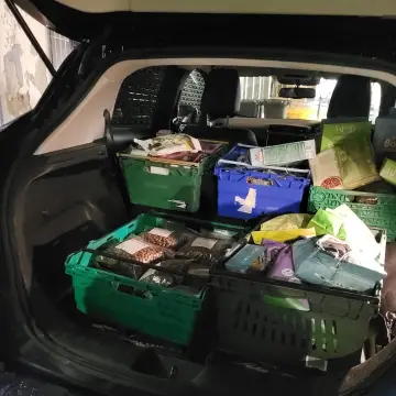 Image from Jayne's Baby Bank (Main Historical Profile), 12 Feb 2024: Thank you to Ruby and Debi Dogs-Emmett at Pet food bank service for helping us help as many families as possible with pet food - don't forge