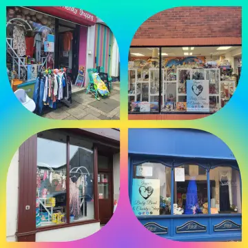 Image from Jayne's Baby Bank (main page), 9 Jul 2024: All our shops are open today, Blackwood is open, Brynmawr, Risca and Pontypool - pop in and say hi to our volunteers - they love seeing you 
