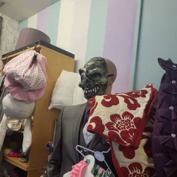 Image from Jayne's Baby Bank (main page), 24 Sep 2024: Just for Mums to be aware we have started with our Halloween Dec's just encase the children don't like them