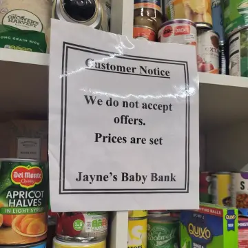 Photo from Jayne's Baby Bank (main page), 29 Mar 2025: I have the same little bunch of nuisances coming into Pontypool shop badgering the staff for discount on prices. We are a shop not a market 