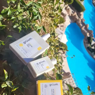 Photo from Jayne's Baby Bank (main page), 6 Jan 2025: Thank you to Gruum for sponsoring my holiday SPF - we have sampled it and it smelt lovely and was effective. It was small enough to carry ar