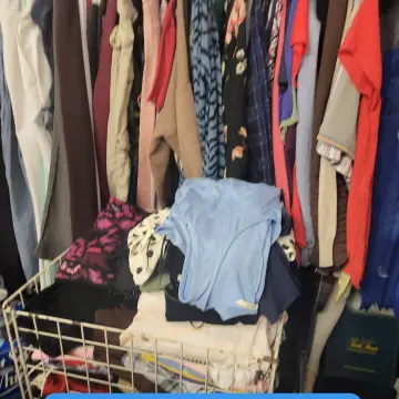 Image from Jayne's Baby Bank (main page), 7 Sep 2024: When you hit a certain age in life and the best Saturday night out is in a charity shop! ♻️🍼🌎❤️ Pontly pool open tomorrow am.