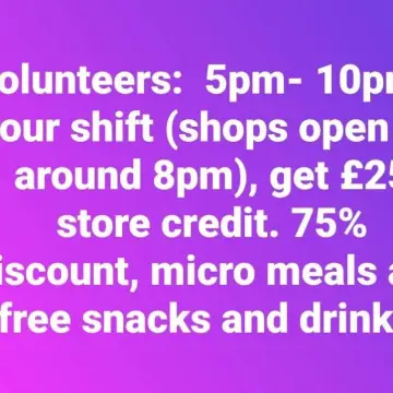 Photo from Jayne's Baby Bank (main page), 18 Apr 2025: Volunteers rates of allowance. ♻️♻️ONLY GRANTED IF HOURS ARE WORKED AND STAFF ARE WORKING.♻️♻️ They are the shift patterns to be entitled to
