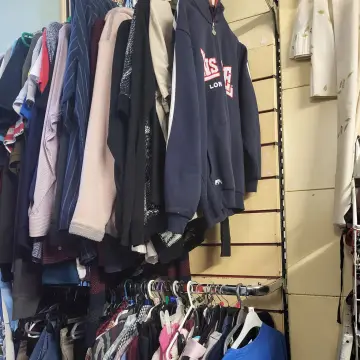 Image from Jayne's Baby Bank (main page), 7 Sep 2024: When you hit a certain age in life and the best Saturday night out is in a charity shop! ♻️🍼🌎❤️ Pontly pool open tomorrow am.