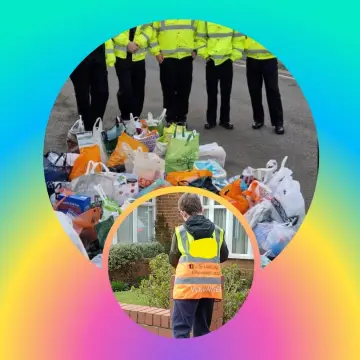 Image from Jayne's Baby Bank (main page), 20 Aug 2024: We are looking for Volunteers managers to do run street collections of food and donations please (vehicle required). Volunteers also needed,