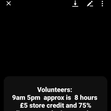 Photo from Jayne's Baby Bank (main page), 23 Mar 2025: Volunteers we need you! Allowance rates Paid in stock and it won't affect benefits/hmrc/tax credits as it is a gesture of good will from mys