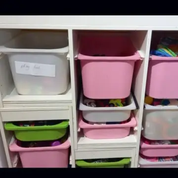 Photo from Jayne's Baby Bank (main page), 9 Dec 2024: You know you need 10 more shops when your son starts screwing kalex units on top of each other! And you are decorating your 4th floor in the