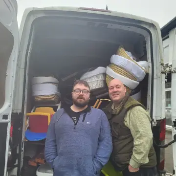 Image from Jayne's Baby Bank (Main Historical Profile), 13 Feb 2024: Thank you to Jason Wilmot and Daniel Wilmot for a shop clearence donations today! ♻️🍼🌎❤️