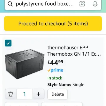 Image from Jayne's Baby Bank (Main Historical Profile), 23 Jan 2024: Getting ready for the fresh food!