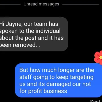 Photo from Jayne's Baby Bank (main page), 18 Mar 2025: Second time I've had to speak to another major charity about staff behaviour towards us AND breach of our Trademark . We are entitle to fina
