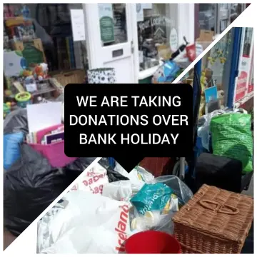 Image from Jayne's Baby Bank (Main Historical Profile), 30 Mar 2024: We 💥ARE 💥taking donations over the Easter Bank Holiday. DROP OFF Jayne's House The Donation Centre Pontypool shop Monday