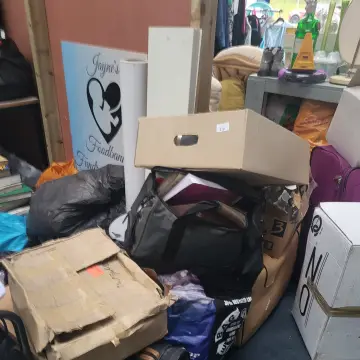 Image from Jayne's Baby Bank (Main Historical Profile), 2 May 2024: First car load of donations today thank you very much guys