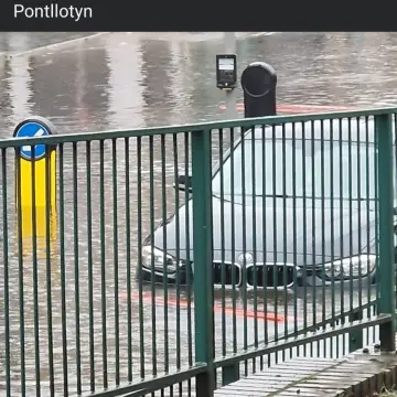 Photo from Jayne's Baby Bank (main page), 24 Nov 2024: Guys some people may not realise this - don't belt through the water on the roads - If it splashes on the engine it will take your battery o
