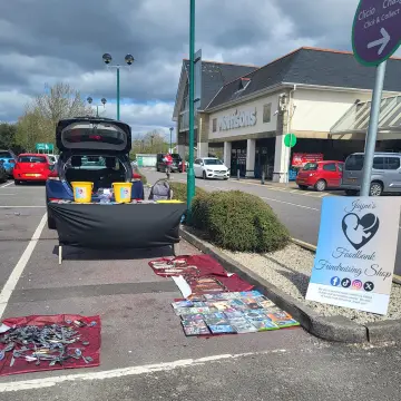 Image from Jayne's Baby Bank (Main Historical Profile), 14 Apr 2024: We made £43 . 15 today at morrisons Caerphilly. We met new house clearing contacts, new customers and got to talk to customers about what we