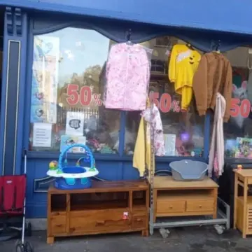 Photo from Jayne's Baby Bank (main page), 26 Oct 2024: Pontypool shop slowly turning into a branch of Oak furniture land