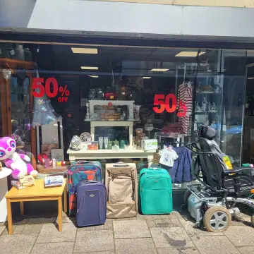 Image from Jayne's Baby Bank (main page), 10 Jul 2025: Caerphilly shop is open guys until 5pm. 50% off - spend £20 get £5 worth of stock for free on the day* (can't be taken as a discount). 8 rai