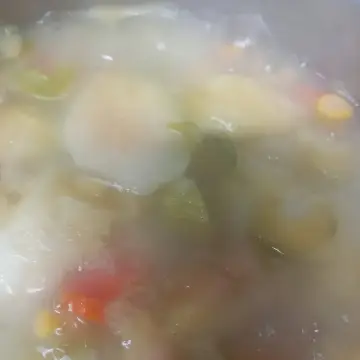 Image from Jayne's Baby Bank (Main Historical Profile), 9 Mar 2026: ..... so I've continued down the "maybe I shouldn't be cooking route!" Tonight church food waste leek potato pie with the rest of the cranbe