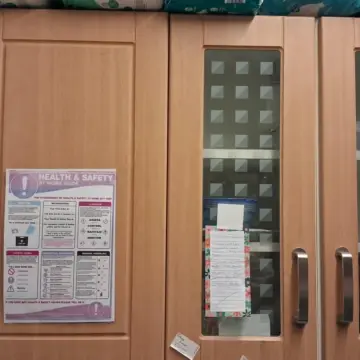 Image from Jayne's Baby Bank (main page), 9 Sep 2025: Looking for a 600 base cabinet door in this effect guys for Risca Kitchen as 1 is missing