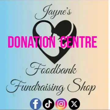 Image from Jayne's Baby Bank (Main Historical Profile), 27 Feb 2024: We will take donations at the donations centre to help fundraise or help with baby banks ect please:- ♻️Food, in date ♻️Baby formular in dat