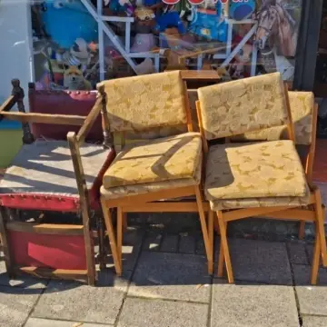 Image from Jayne's Baby Bank (Main Historical Profile), 4 Mar 2026: Red chairs sold Pram £50 please We have 8 of the brown chairs I can sell in sets of 4 £35 each or 8 for £60 Thanks