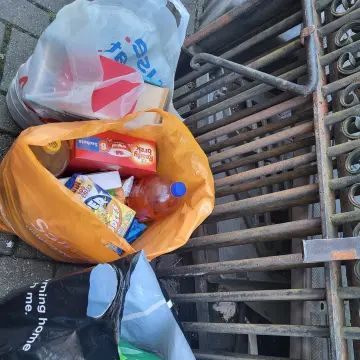 Image from Jayne's Baby Bank (Main Historical Profile), 14 Jan 2024: Donations this morning for our foodbank