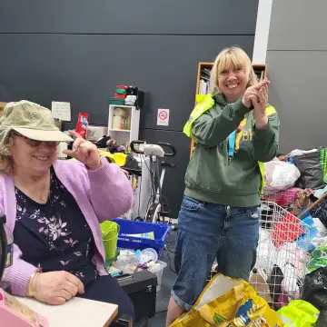 Image from Jayne's Baby Bank (Main Historical Profile), 11 Jun 2024: Some of our fabulous volunteers working hard!