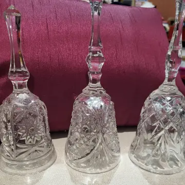 Image from Jayne's Baby Bank (Main Historical Profile), 24 May 2024: Glass bells £6 each please Dc