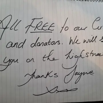 Photo from Jayne's Baby Bank (main page), 9 Jul 2025: All free to our customers and donators today at Blackwood shop. We have been delayed moving on to the highstreet but we will see you there s