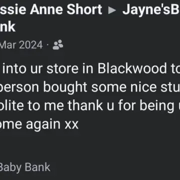 Photo from Jayne's Baby Bank (main page), 24 Oct 2025