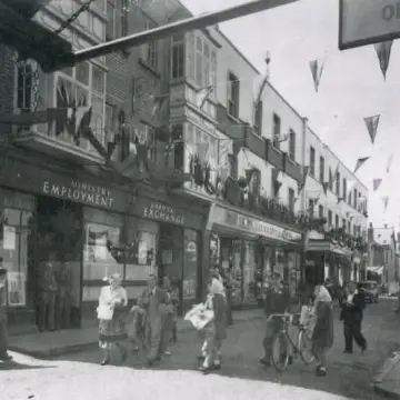 Image from Jayne's Baby Bank (Main Historical Profile), 23 Nov 2025: Old Pentrebane street Caerphilly where our shop is now
