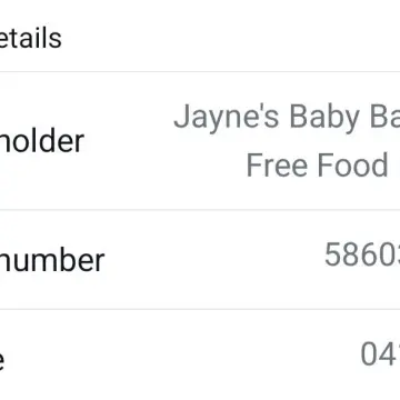 Photo from Jayne's Baby Bank (main page), 23 Dec 2024: Thank you to the lad that just made a £10 donation to our food bank