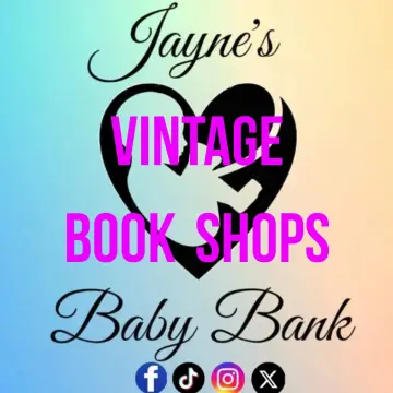 Photo from Jayne's Baby Bank (main page), 16 Apr 2025: I think we can officially say we have vintage book shops! 600 more books pledged today from a vintage book collector! Blackwood & Pontypool 
