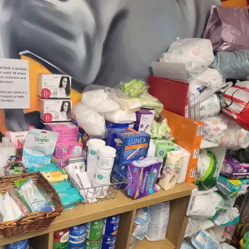 Photo from Jayne's Baby Bank (main page), 14 Oct 2024: Foodbank Restock