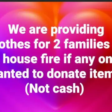 Photo from Jayne's Baby Bank (main page), 26 Dec 2024: These are the items needed below. The volunteers are getting it all ready tomorrow and hopefully it will be available for the victims by fri
