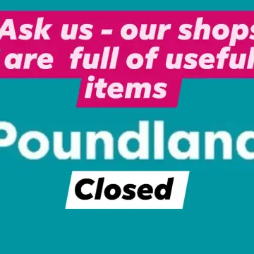 Image from Jayne's Baby Bank (main page), 3 Sep 2025: Unfortunately Poundland is now closed in Pontypool - before you make the trip to Cwmbran don't forget about our shops which are filled to th