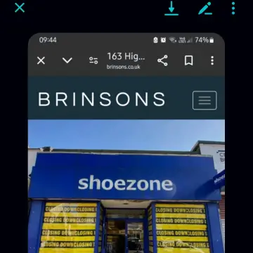 Photo from Jayne's Baby Bank (main page), 1 Apr 2025: And you wonder why shoe zone is going... If they can't afford it who do you think will afford it. Fools.