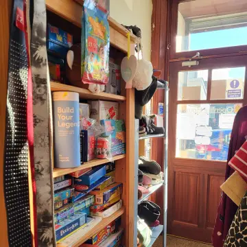 Image from Jayne's Baby Bank (Main Historical Profile), 14 Jan 2024: Brynmawr Shop looking good! Thank you Sarah Calver & Dave