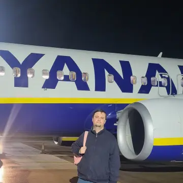Image from Jayne's Baby Bank (Main Historical Profile), 22 Dec 2025: RYANAIR - PERRYS BUSES ROUGH LANDING - but touch down!