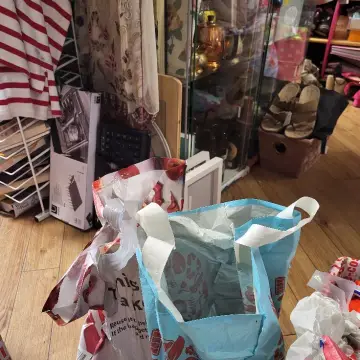 Image from Jayne's Baby Bank (Main Historical Profile), 14 Feb 2026: Two fellas came shopping earlier - all 50% off both spent £10 each - then I sent them back in for their free £5 spends which they were chuff