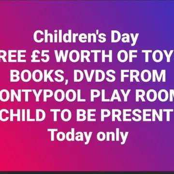 Photo from Jayne's Baby Bank (main page), 20 Mar 2025: No resellers or 'boymen' please this is for children only. CHILD HAS TO BE PRESENT. £5 WORTH FREE OR TAKE OFF PRICE IF DEARER . PONTYPOOL PL