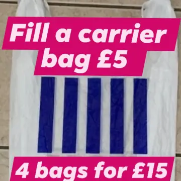 Image from Jayne's Baby Bank (main page), 1 Aug 2025: Fill a carrier bag £5 on Saturday and Sunday Pontypool only - room 1 upstairs.