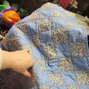 Image from Jayne's Baby Bank (Main Historical Profile), 15 Jan 2024: Patch work toddler blankets donated from Viv Smith . We can take this type too please and volunteers can take sheets to make them if require