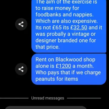 Photo from Jayne's Baby Bank (main page), 1 May 2025: Feed back today. All feedback is valid. It takes alot of money and skill to run multiple shops and outlets like ours. We can't sell every th